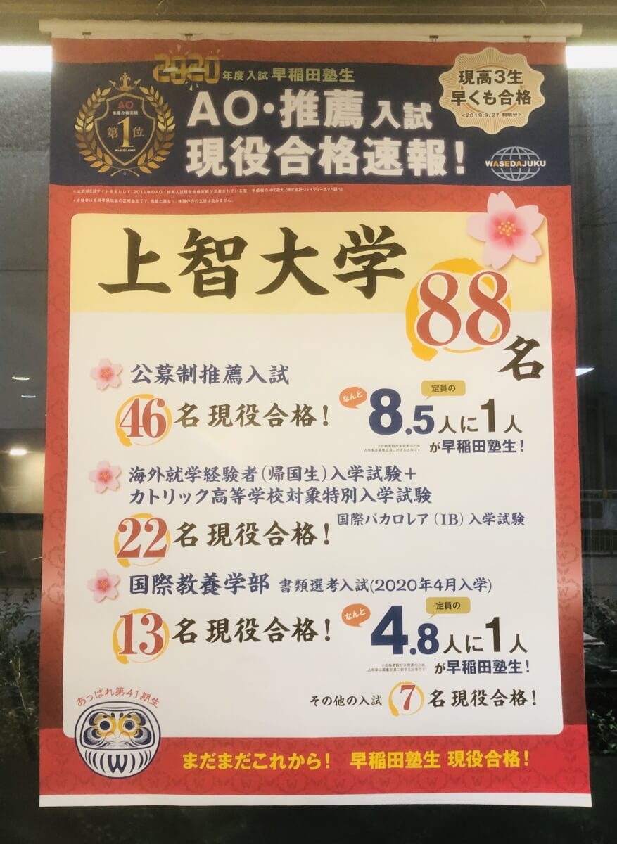 上智 大学 入試