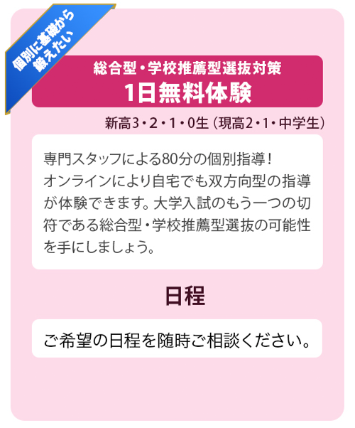 1日無料体験