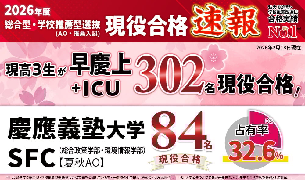 現役合格実績